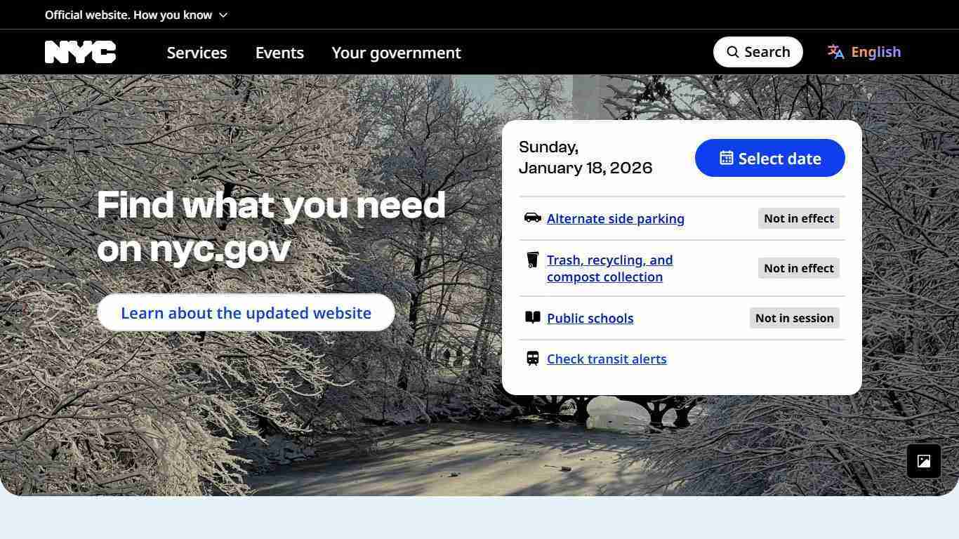 Official Website of New York City Government - nyc.gov