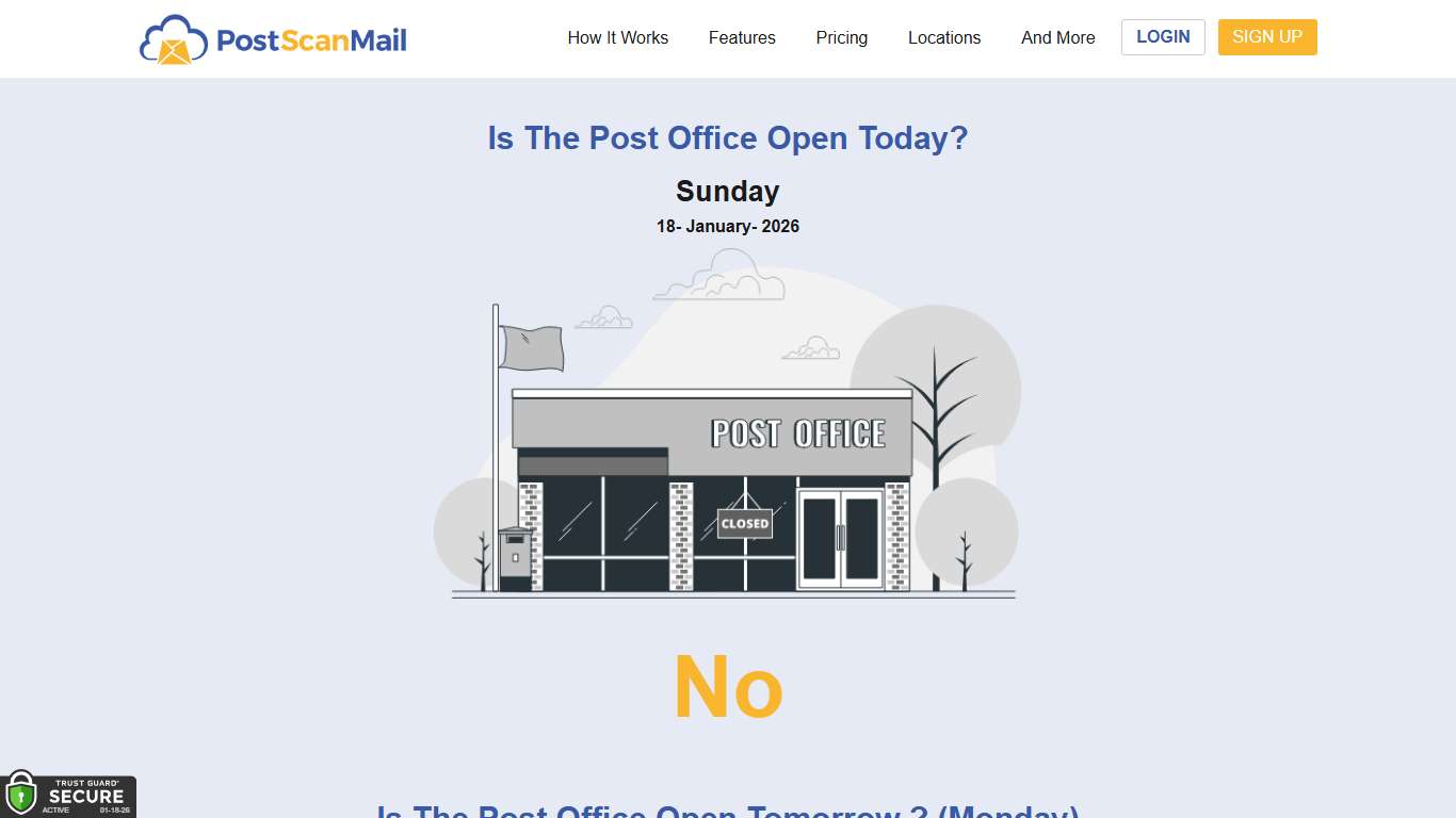 Is the Post Office Open Today? | Find Out Now with PostScan Mail